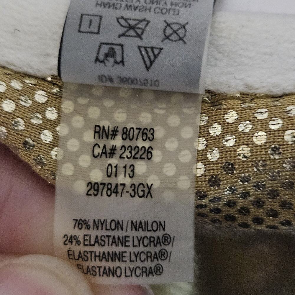 Victoria Secret Liquid Gold Bikini Set L 36DD Very Sexy Y2K Pushup Halter Ruched - Picture 11 of 16